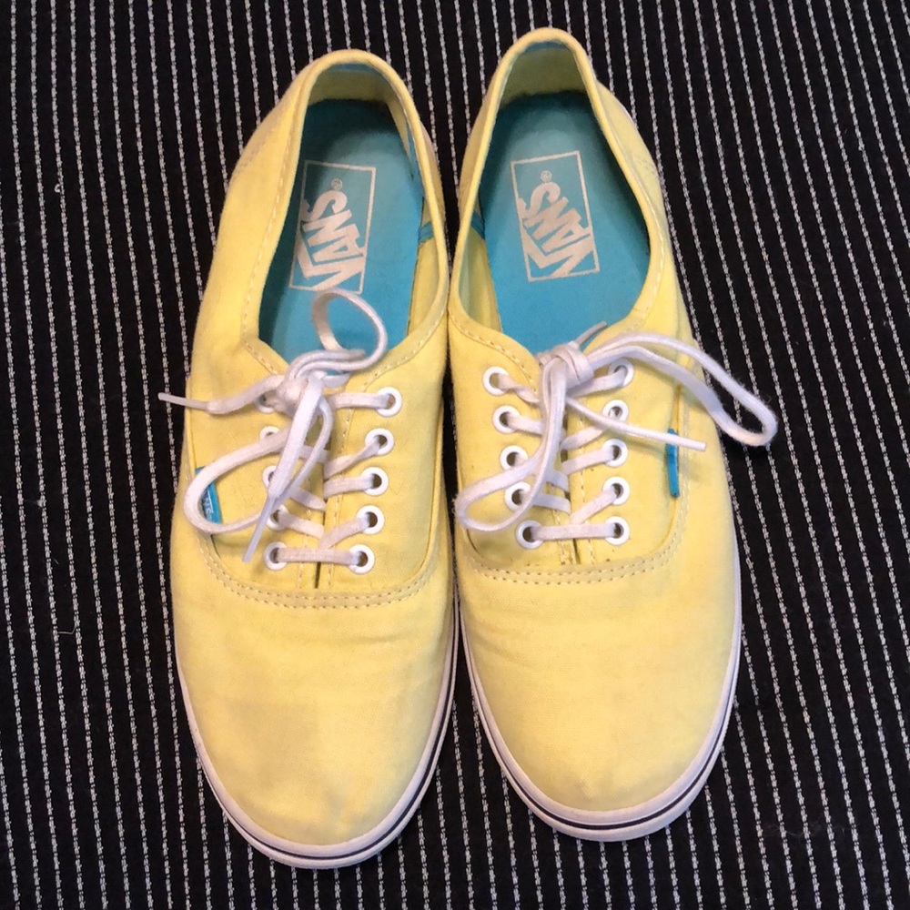 Yellow Vans Shoes